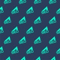 SEO seamless pattern isolated on color background Royalty Free Stock Photo