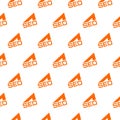 SEO seamless pattern isolated on white background Royalty Free Stock Photo