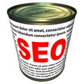 SEO (search engine optimization) - can of instant SEO