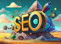 SEO Search Engine Optimization - Image Royalty Free Stock Photo