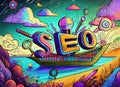 SEO Search Engine Optimization - Image Royalty Free Stock Photo