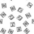 seo technical audit seamless pattern vector