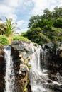 Seogwipo Sojeongbang Waterfall in Jeju Island, Korea Royalty Free Stock Photo