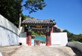 Seokbulsa Temple entrance gate, Busan, South Korea