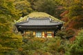 Seokguram Grotto in autumn, South Korea Royalty Free Stock Photo