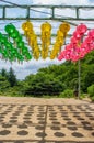 Seokguram Grotto and Bulguksa Temple UNESCO World Heritage Centre - beautiful colorful paper lanterns