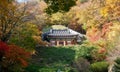 Seokguram Grotto Temple in autumn. Royalty Free Stock Photo