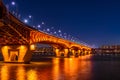 Seongsu bridge at nigth in seou