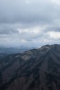 Cloudy Landscape Scene at Seoraksan National Park, South Korea