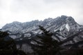 Seoraksan mountains. South Korea