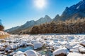 Seoraksan national park in winter, South Korea