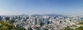 Seoul business district from Namsan