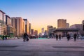 Seoul Cityscape in downtown and skyscraper , South Korea.