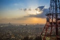 Seoul Cityscape View at N Seoul Tower in South Korea