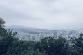 Seoul cityscape view from Namsan park Royalty Free Stock Photo