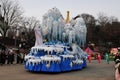 Seoul - 17 Dec 2017 - Everland Theme Park, colourful float parade in Seoul, South Korea.