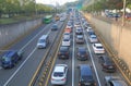 Seoul highway traffic jam South Korea