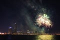 Seoul International Fireworks Festival Royalty Free Stock Photo