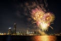 Seoul International Fireworks Festival Royalty Free Stock Photo