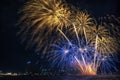 Seoul International Fireworks Festival Royalty Free Stock Photo