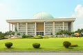 SEOUL, KOREA - AUGUST 14, 2015: National Assembly Proceeding Hall - South Korean capitol building- located on Yeouido island - Seo