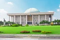 SEOUL, KOREA - AUGUST 14, 2015: National Assembly Proceeding Hall - South Korean capitol building - located on Yeouido island - Se Royalty Free Stock Photo