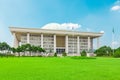 SEOUL, KOREA - AUGUST 14, 2015: National Assembly Proceeding Hall - South Korean capitol building located on Yeouido island - Seou Royalty Free Stock Photo