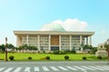 SEOUL, KOREA - AUGUST 14, 2015: National Assembly Proceeding Hall building - South Korean capitol - located on Yeouido island - Se Royalty Free Stock Photo