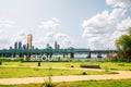 Nodeulseom island Han river park in Seoul, Korea Royalty Free Stock Photo