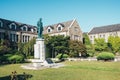 Choong Ang High School, historical architecture in Seoul, Korea