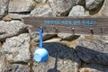 Source of water at Inwangsan Mountain. Royalty Free Stock Photo