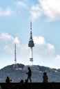 Seoul namsan tower