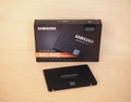 SEOUL - OCT 2020: Samsung SSD