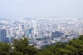 Seoul panorama Royalty Free Stock Photo
