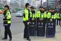 Seoul riot police
