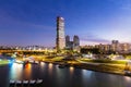 Seoul skyline at night Royalty Free Stock Photo