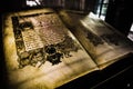 Ancient Book on display in Lotte World Magic Island