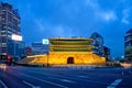 Namdaemun Gate Sungnyemun with city traffic, Seoul, South Korea