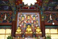 SEOUL, SOUTH KOREA - JANUARY 28, 2018: Golden Budha at bongeunsa temple seoul south korea