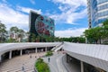 Coex shopping mall scene in Gangnam district, Seoul city Royalty Free Stock Photo