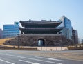 Namdaemun gate Seoul color Royalty Free Stock Photo