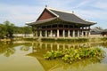 Seoul, south korea, palace temple pagoda, famous old building Royalty Free Stock Photo