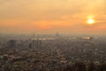 Seoul Sunset Royalty Free Stock Photo