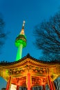 Seoul Tower Royalty Free Stock Photo