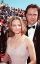 Jodie Foster,Randy Stone Royalty Free Stock Photo