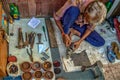 Cobbler Tools and at work Sayajigunj Vadodra Baroda-Gujarat