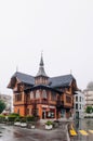 Old Swiss style building in Engelberg, Switzerland