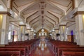 Sep 21,2017 looking around inside Our Lady of the Immaculate Con Royalty Free Stock Photo