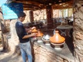 17 Sep. 2013 - Ouarzazate, Morocco - Tajine cooking