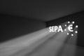 SEPA rays volume light concept